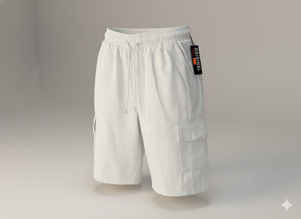 شلوارک مردانه مدل کارگو