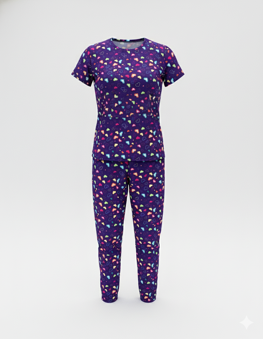  ست‌تیشرت و شلوار خانگی - Thumbnail 4